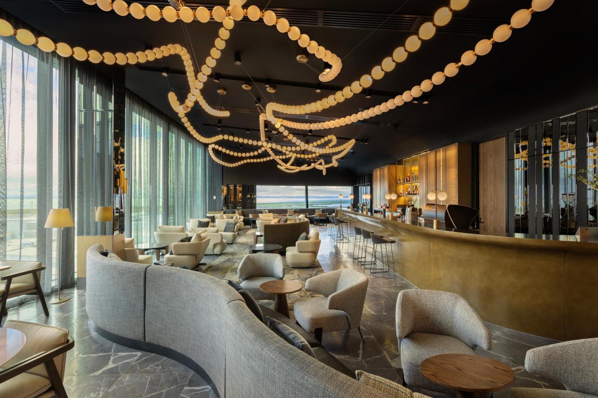 Pullman Auckland Airport Hotell Eksteriør bilde The lounge at the airport